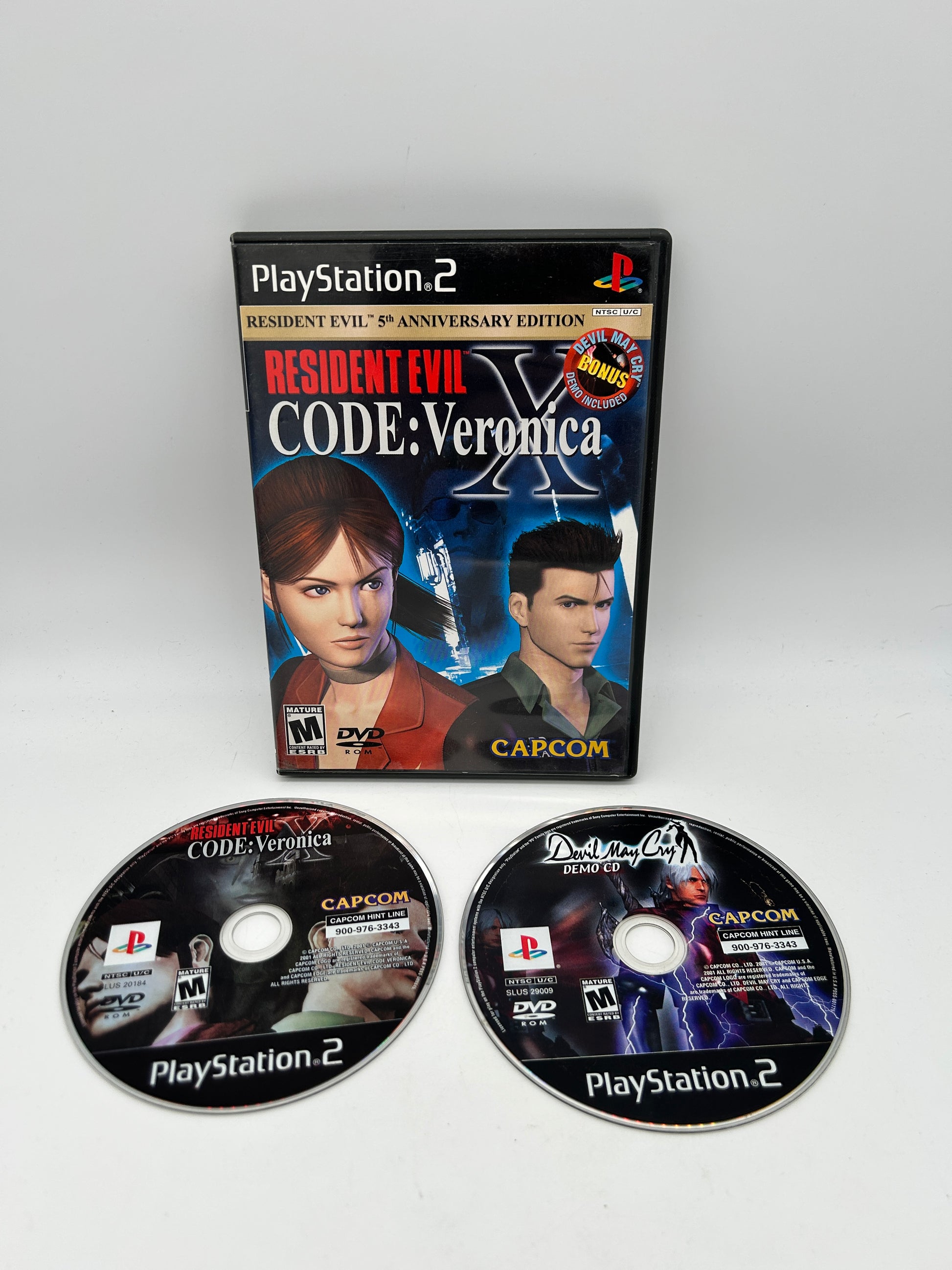 PiXEL-RETRO.COM : SONY PLAYSTATION 2 (PS2) COMPLET CIB BOX MANUAL GAME NTSC RESIDENT EVIL CODE : VERONICA X 5TH ANNIVERSARY EDITION