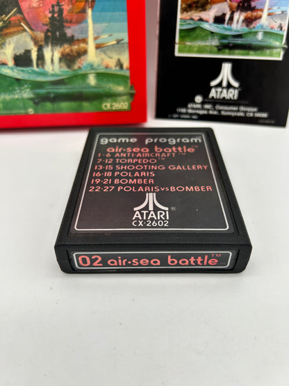 ATARi 2600 | AiR SEA BATTLE | TEXT LABEL VERSiON