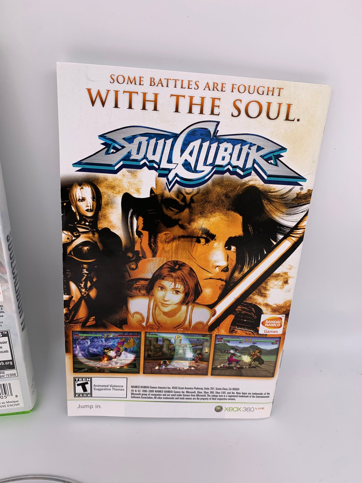 MiCROSOFT XBOX 360 | SOUL CALiBUR IV