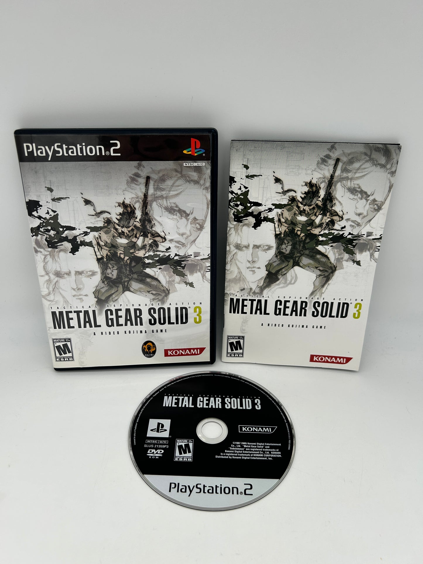 SONY PLAYSTATiON 2 [PS2] | METAL GEAR SOLiD THE ESSENTiAL COLLECTION