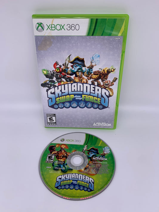 PiXEL-RETRO.COM : MICROSOFT XBOX 360 COMPLETE CIB BOX MANUAL GAME NTSC SKYLANDERS SWAP FORCE