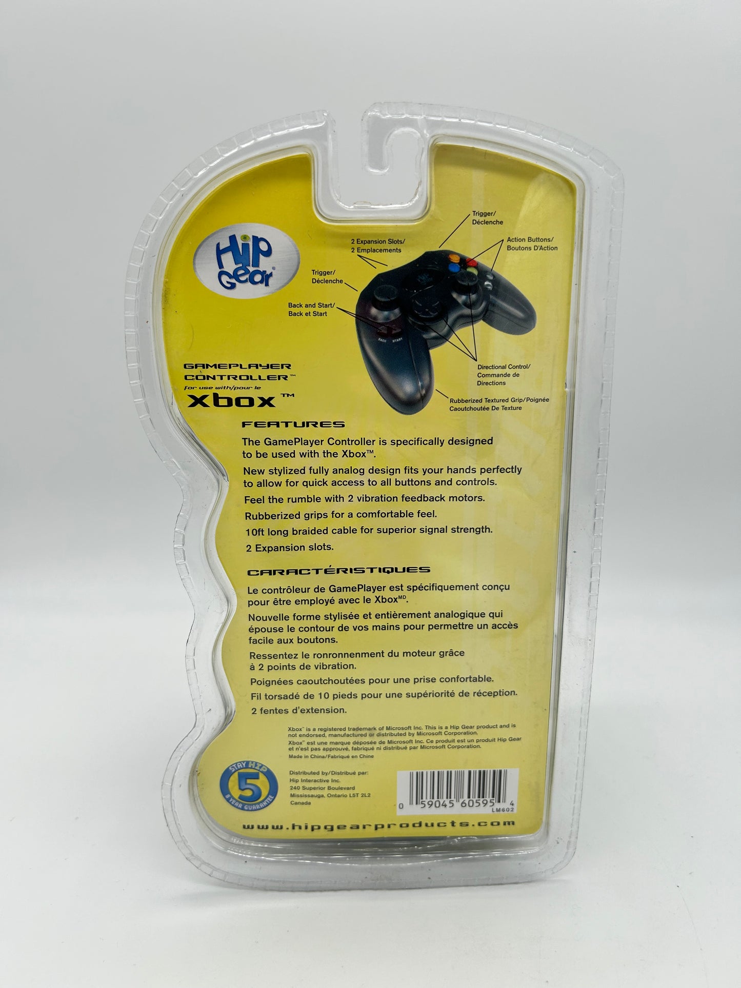 MiCROSOFT XBOX CONTROLLER | HiP GEAR JOYSTiCK CONTROLLER | LM602