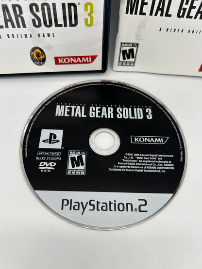 SONY PLAYSTATiON 2 [PS2] | METAL GEAR SOLiD THE ESSENTiAL COLLECTION