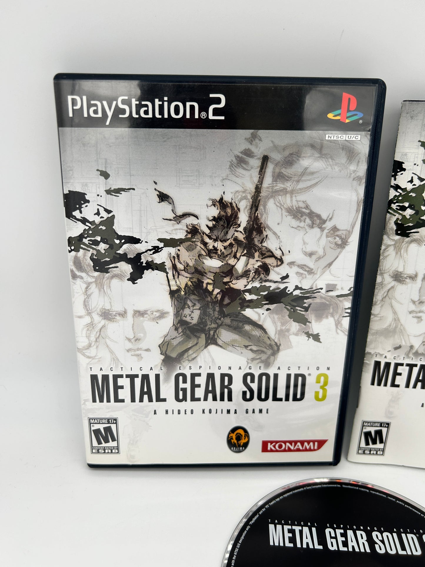 SONY PLAYSTATiON 2 [PS2] | METAL GEAR SOLiD THE ESSENTiAL COLLECTION