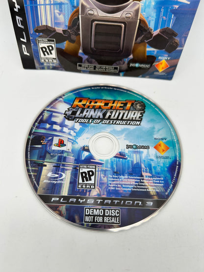 SONY PLAYSTATiON 3 [PS3] | RATCHET CLANK FUTURE TOOLS OF DESTRUCTiON | NOT FOR RESALE