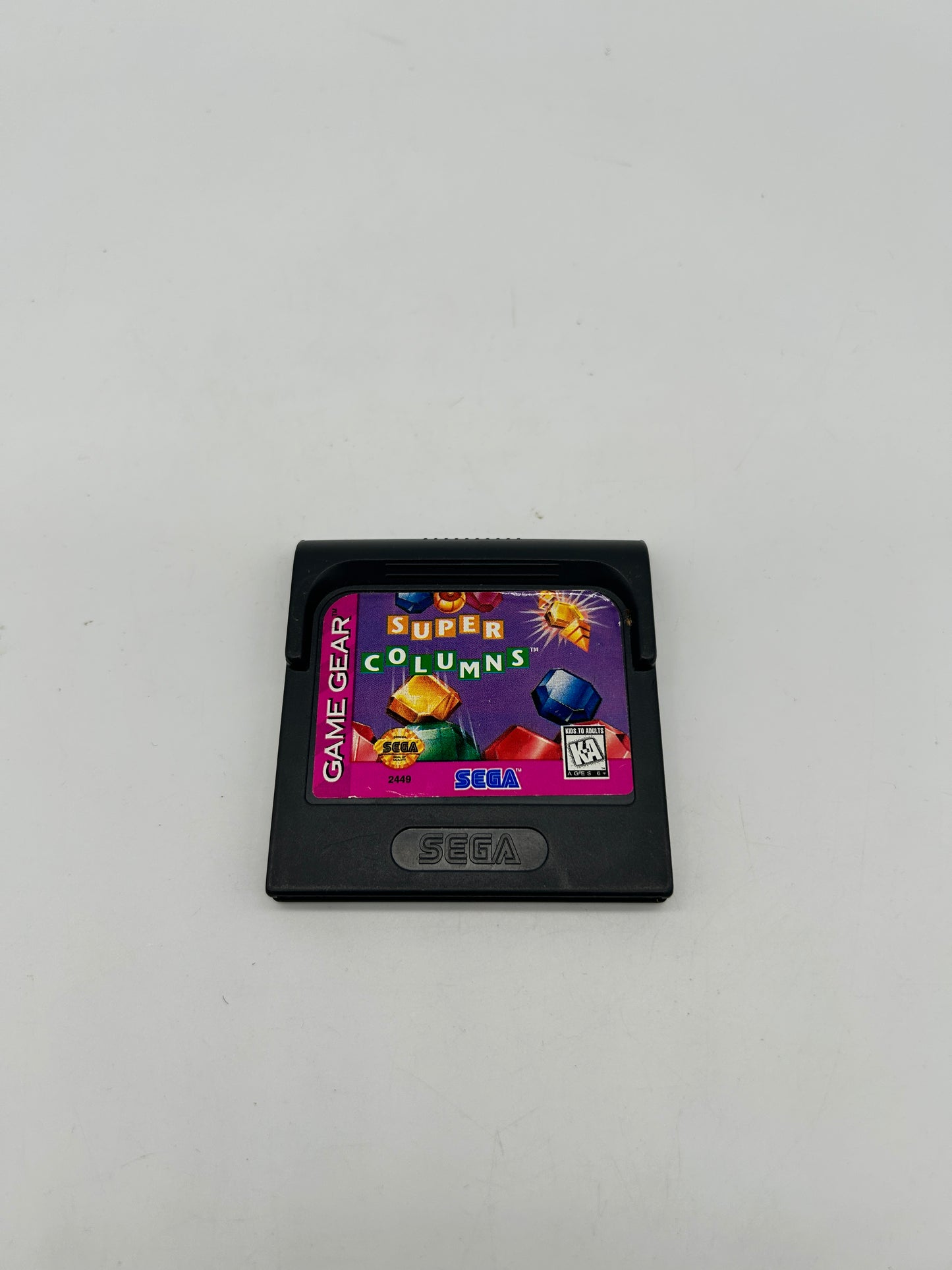 PiXEL-RETRO.COM : SEGA GAME GEAR GAME NTSC SUPER COLUMNS