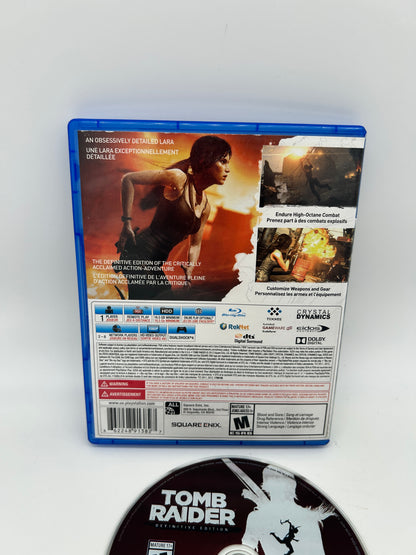 SONY PLAYSTATiON 4 [PS4] | TOMB RAiDER | DEFiNiTiVE EDiTiON