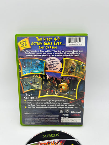 MiCROSOFT XBOX ORiGiNAL | BLiNX THE TiME SWEEPER