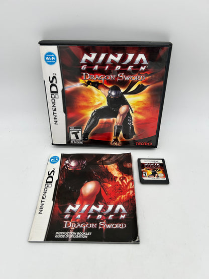 PiXEL-RETRO.COM : NINTENDO DS (DS) COMPLETE CIB BOX MANUAL GAME NTSC NINJA GAIDEN DRAGON SWORD