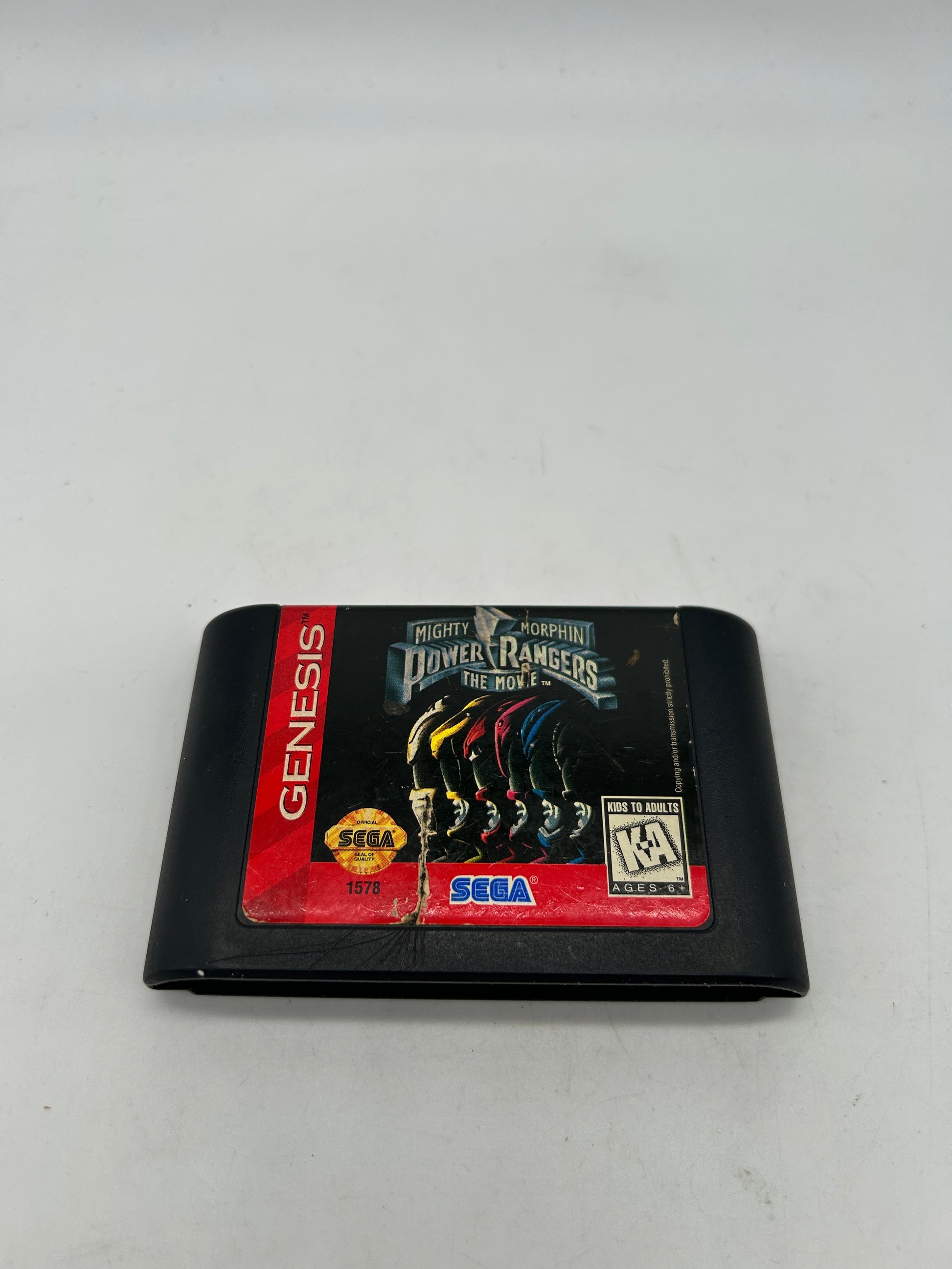 PiXEL-RETRO.COM : SEGA GENESIS (MEGA DRIVE) GAME NTSC MIGHTY MORPHIN POWER RANGERS THE MOVIE