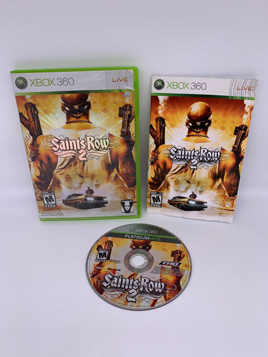 PiXEL-RETRO.COM : MICROSOFT XBOX 360 COMPLETE CIB BOX MANUAL GAME NTSC SAINTS ROW 2