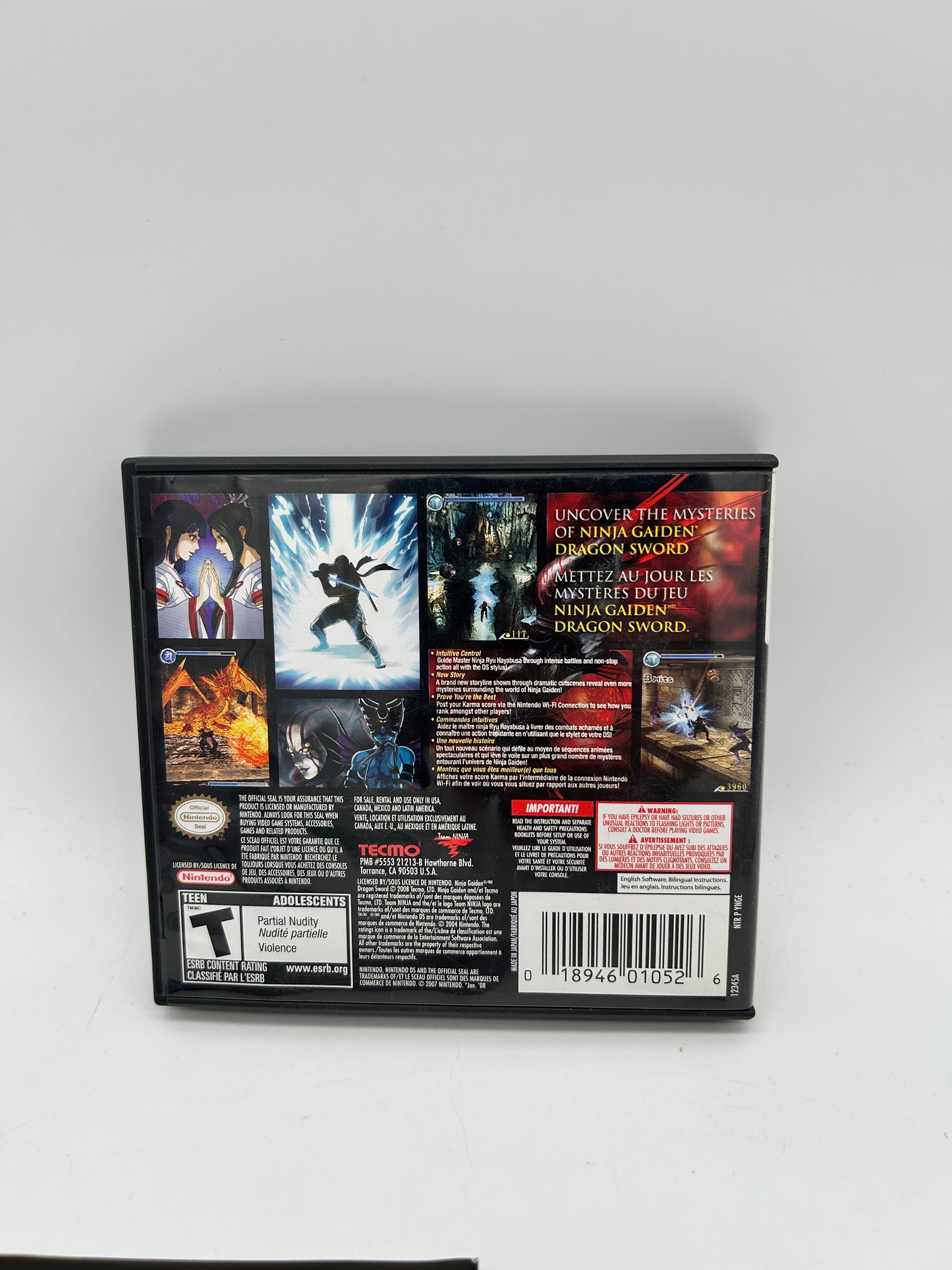 NiNTENDO DS | NiNJA GAiDEN DRAGON SWORD