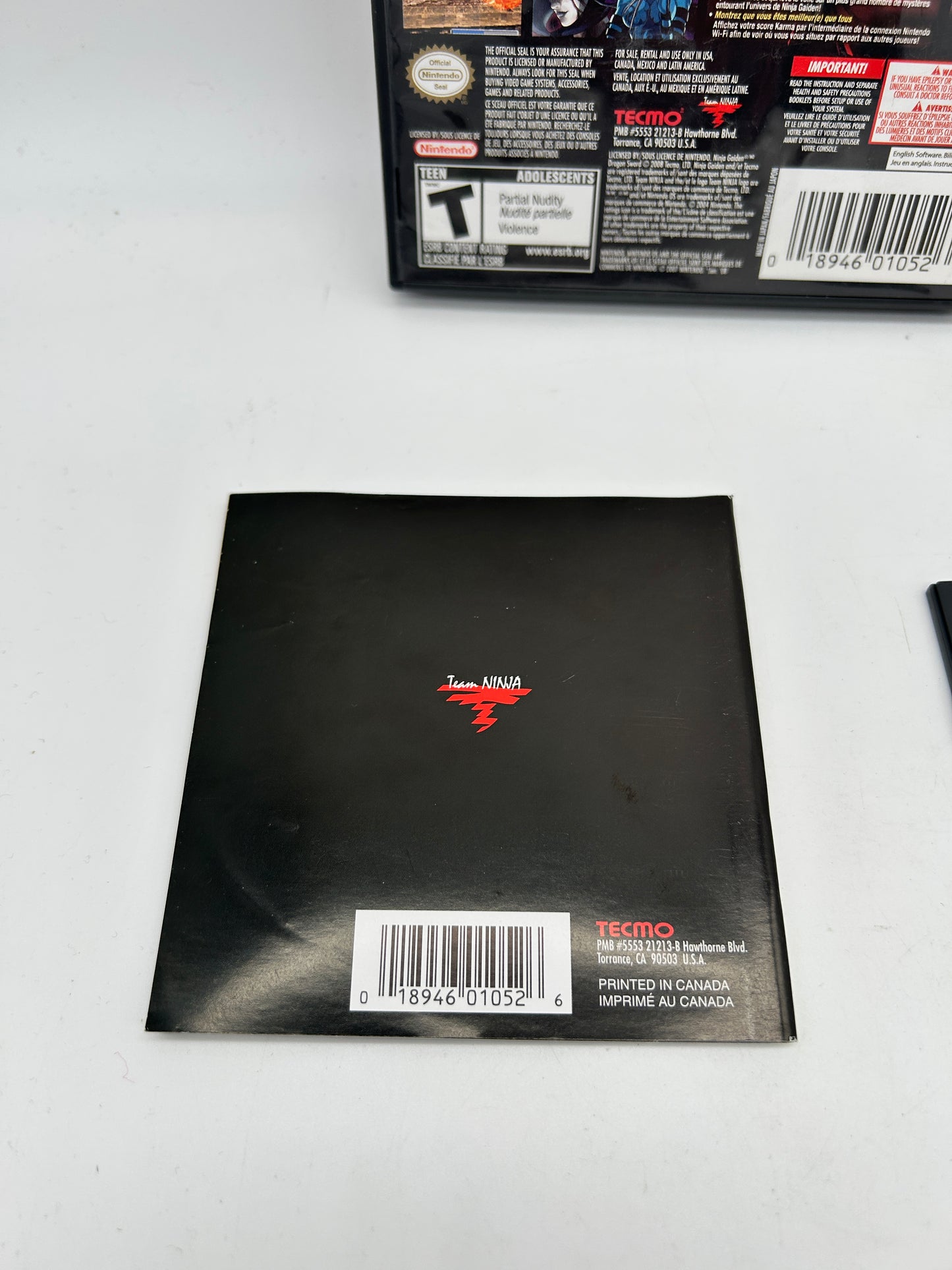 NiNTENDO DS | NiNJA GAiDEN DRAGON SWORD