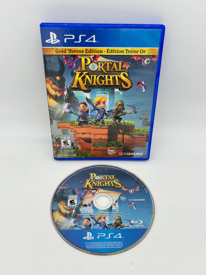 PiXEL-RETRO.COM : SONY PLAYSTATION 4 (PS4) COMPLETE CIB BOX MANUAL GAME NTSC PORTAL KNIGHTS GOLD THRONE EDITION
