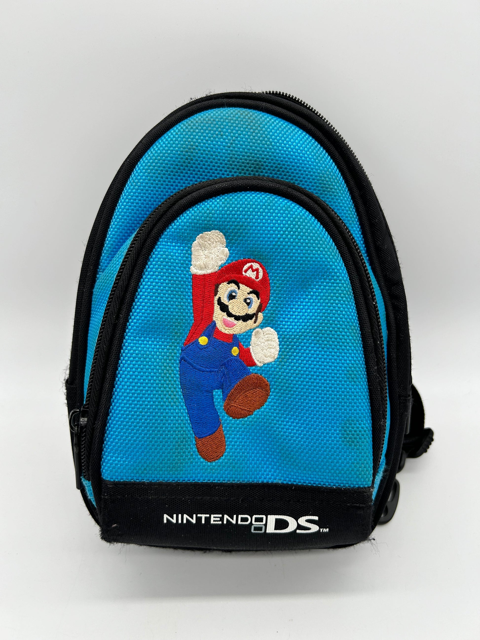 PiXEL-RETRO.COM : NINTENDO DS CARRYING CASE GAME SYSTEM ORGANIZER MARIO BROS BACKPACK