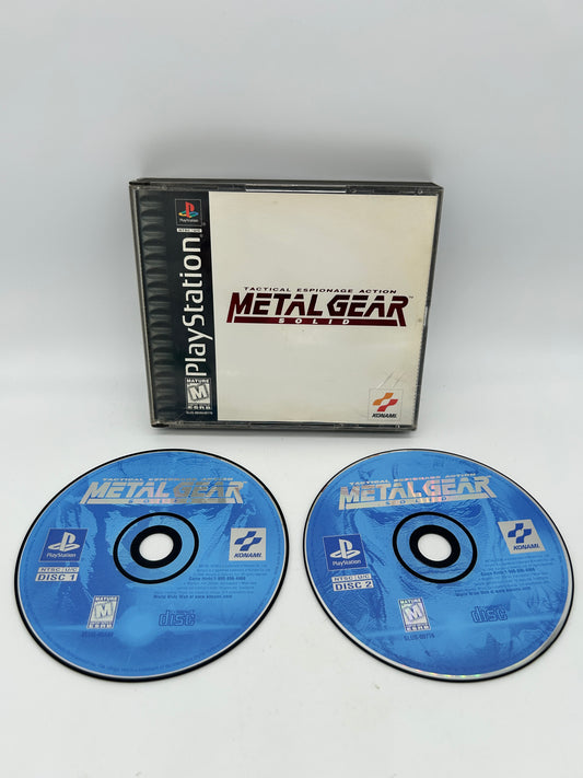 SONY PLAYSTATiON [PS1] | METAL GEAR SOLiD
