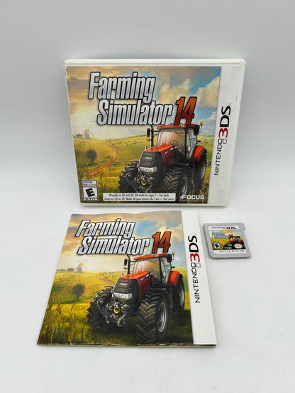 PiXEL-RETRO.COM : NINTENDO 3DS (3DS) COMPLETE CIB BOX MANUAL GAME NTSC FARMING SIMULATOR 14