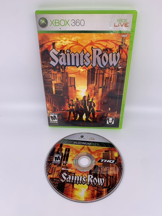 PiXEL-RETRO.COM : MICROSOFT XBOX 360 COMPLETE CIB BOX MANUAL GAME NTSC SAINTS ROW