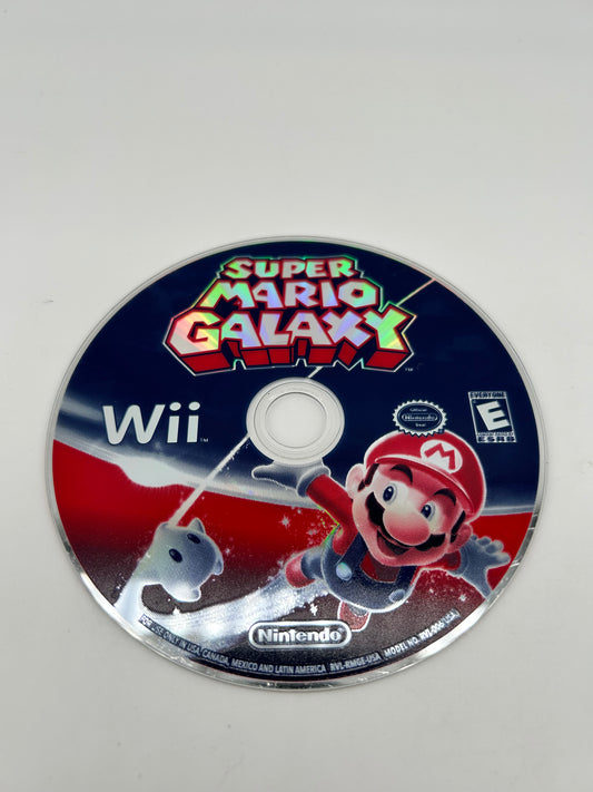 PiXEL-RETRO.COM : NINTENDO WII COMPLET CIB BOX MANUAL GAME NTSC SUPER MARIO GALAXY