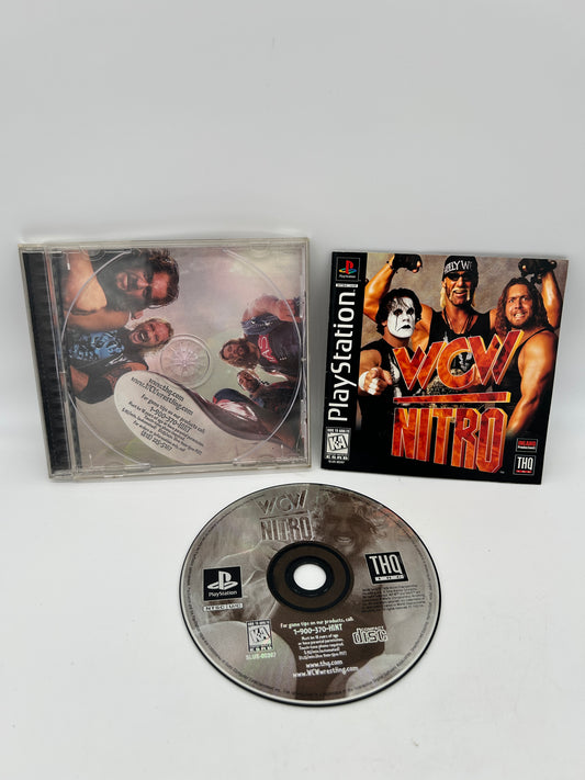 PiXEL-RETRO.COM : SONY PLAYSTATION (PS1) COMPLETE CIB BOX MANUAL GAME NTSC WCW NITRO