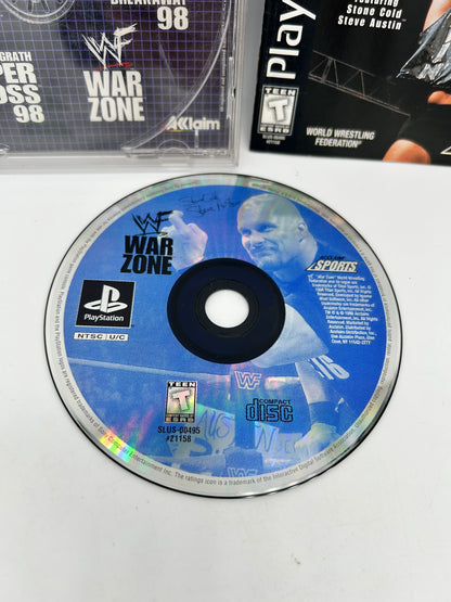 SONY PLAYSTATiON [PS1] | WWF WAR ZONE