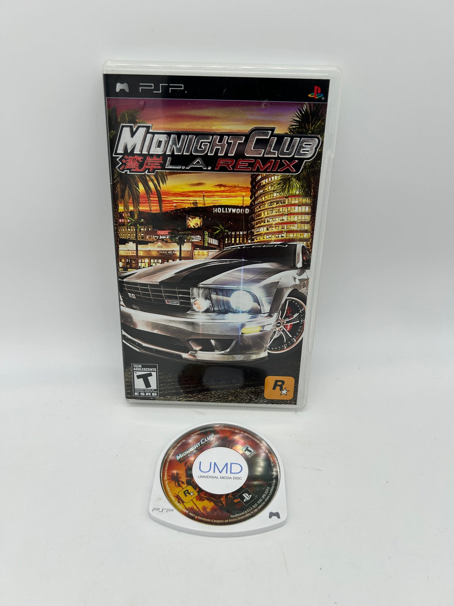 PiXEL-RETRO.COM : SONY PLAYSTATION PORTABLE (PSP) COMPLET CIB BOX MANUAL GAME NTSC MIDNIGHT CLUB L.A. REMIX