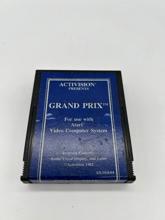 PiXEL-RETRO.COM : ATARI 2600 GAME NTSC GRAND PRIX BLUE LABEL VERSION