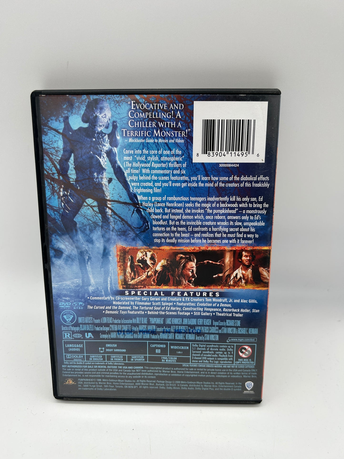 FiLM DVD | PUMPKiNHEAD | COLLECTORS EDiTiON