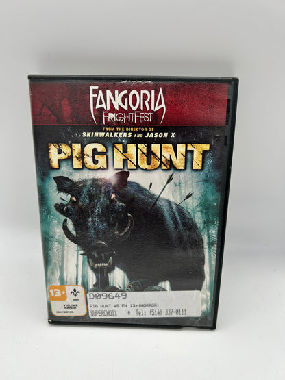 FiLM DVD | FANGORiA FRiGHFEST PRESENTS PiG HUNT