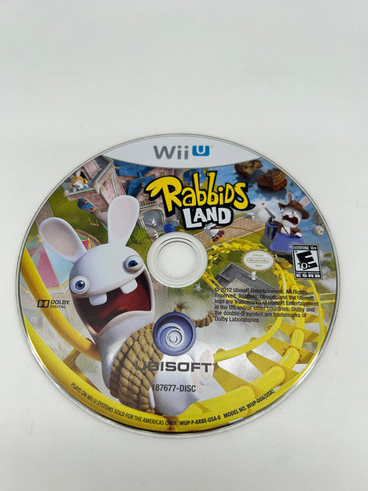 PiXEL-RETRO.COM : NINTENDO WII U GAME NTSC RABBIDS LAND