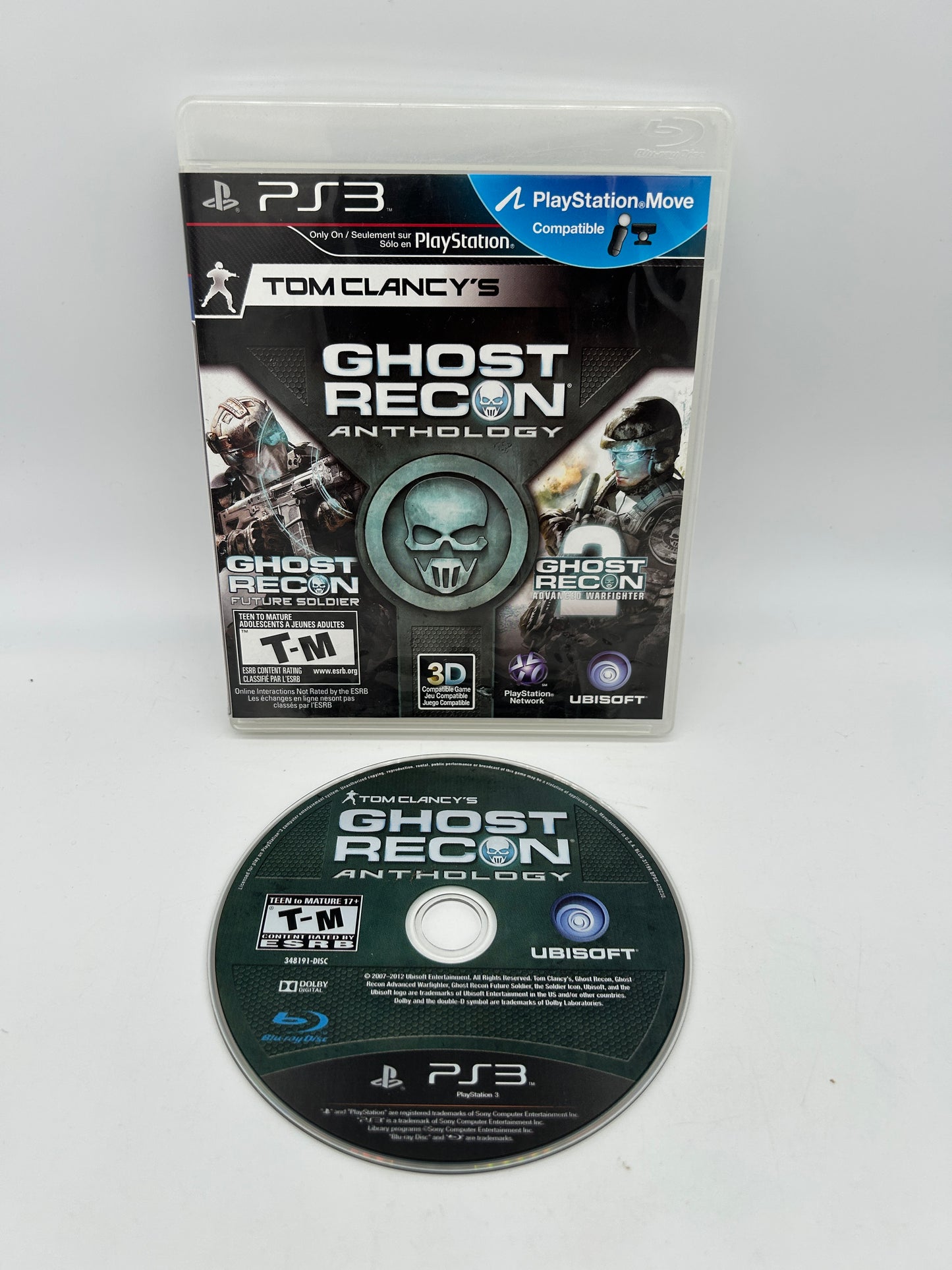 PiXEL-RETRO.COM : SONY PLAYSTATION 3 (PS3) COMPLET CIB BOX MANUAL GAME NTSC TOM CLANCY'S GHOST RECON ANTHOLOGY