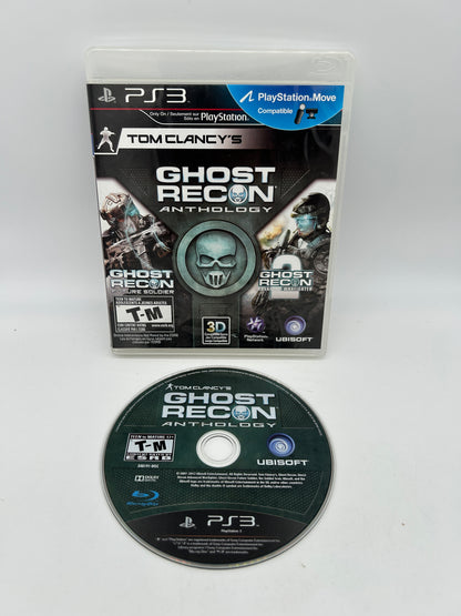 PiXEL-RETRO.COM : SONY PLAYSTATION 3 (PS3) COMPLET CIB BOX MANUAL GAME NTSC TOM CLANCY'S GHOST RECON ANTHOLOGY