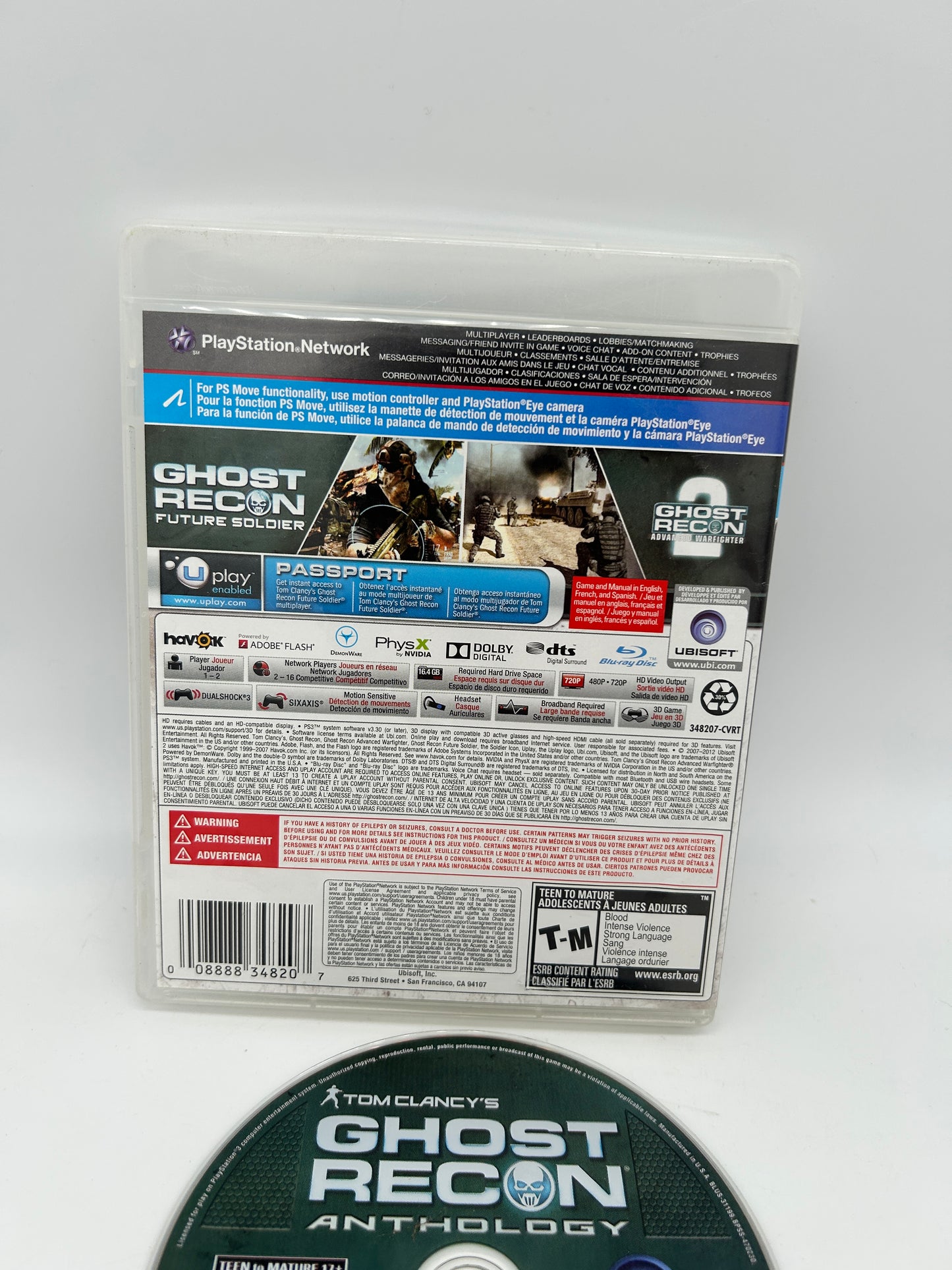 SONY PLAYSTATiON 3 [PS3] | TOM CLANCYS GHOST RECON ANTHOLOGY