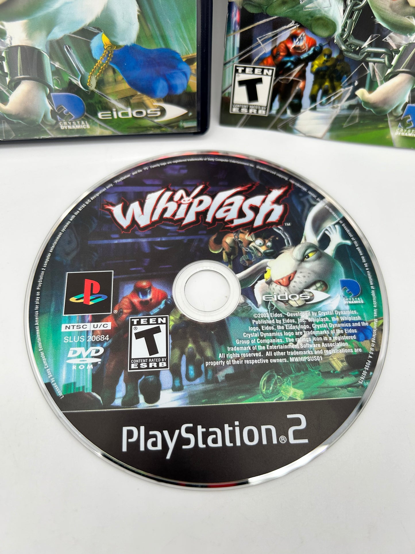 SONY PLAYSTATiON 2 [PS2] | WHiPLASH