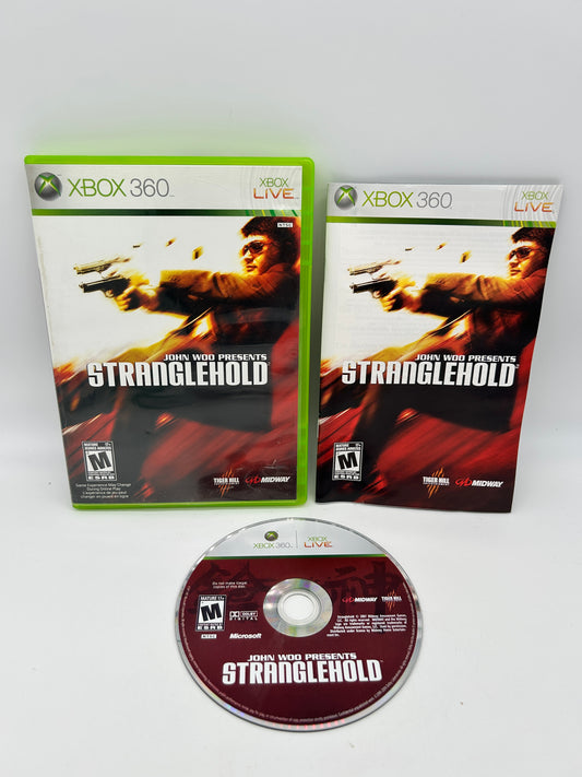 PiXEL-RETRO.COM : MICROSOFT XBOX 360 COMPLETE CIB BOX MANUAL GAME NTSC STRANGLEHOLD