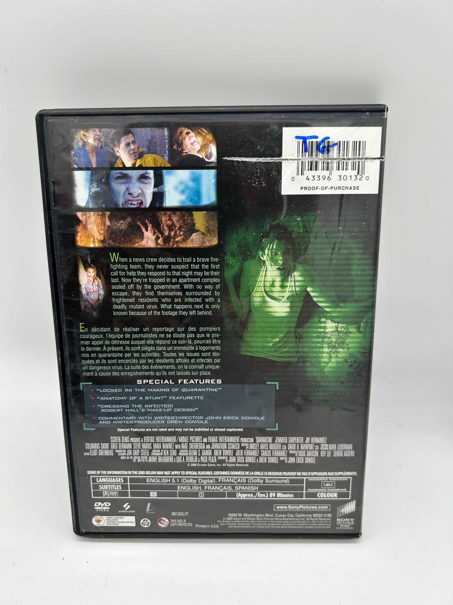 FiLM DVD | EN QUARANTAiNE [QUARANTiNE]