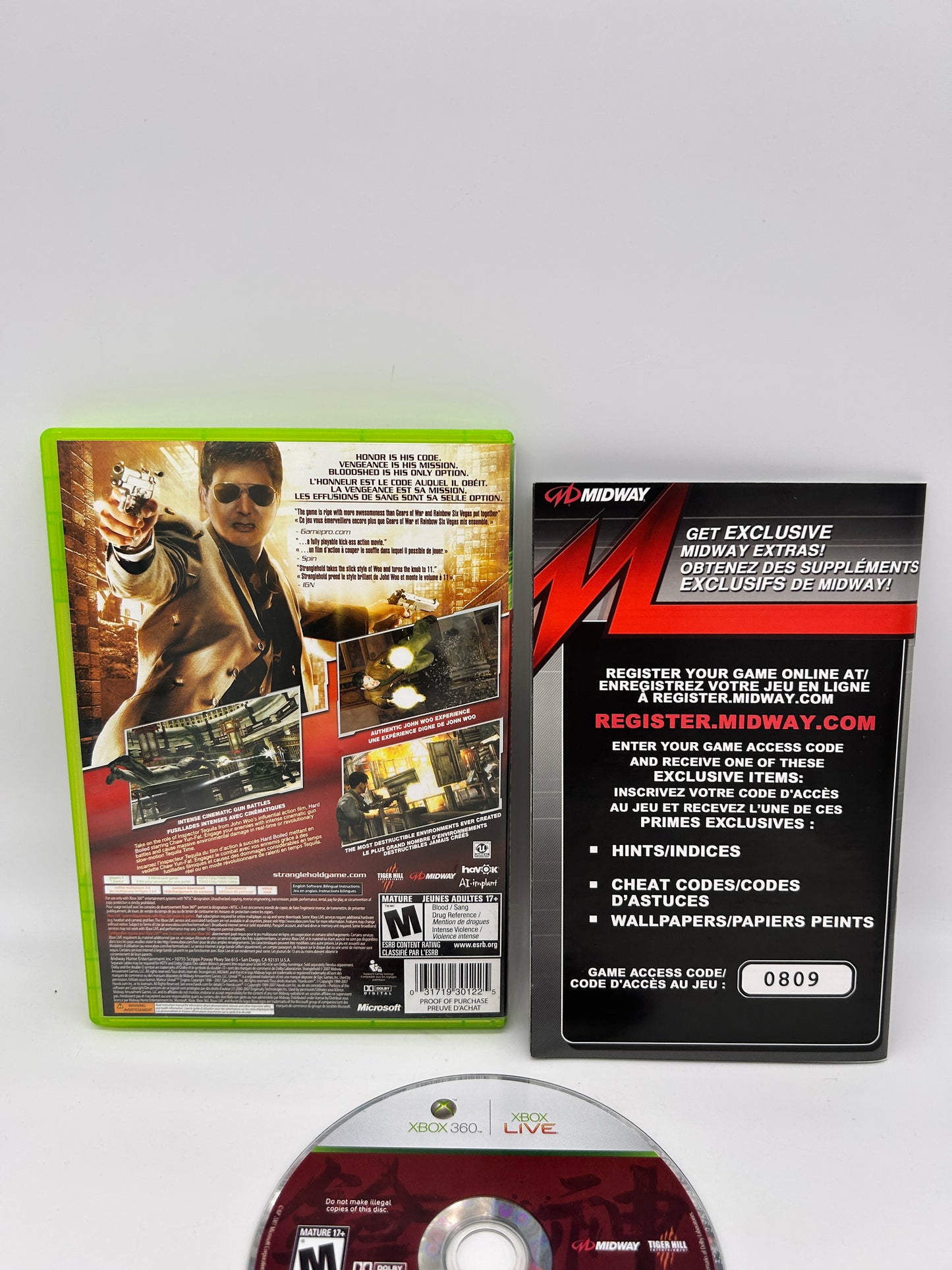 MiCROSOFT XBOX 360 | STRANGLEHOLD