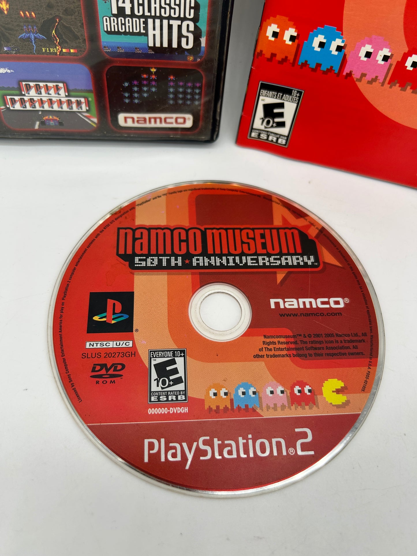 SONY PLAYSTATiON 2 [PS2] | NAMCO MUSEUM 50TH ANNiVERSARY | GREATEST HiTS