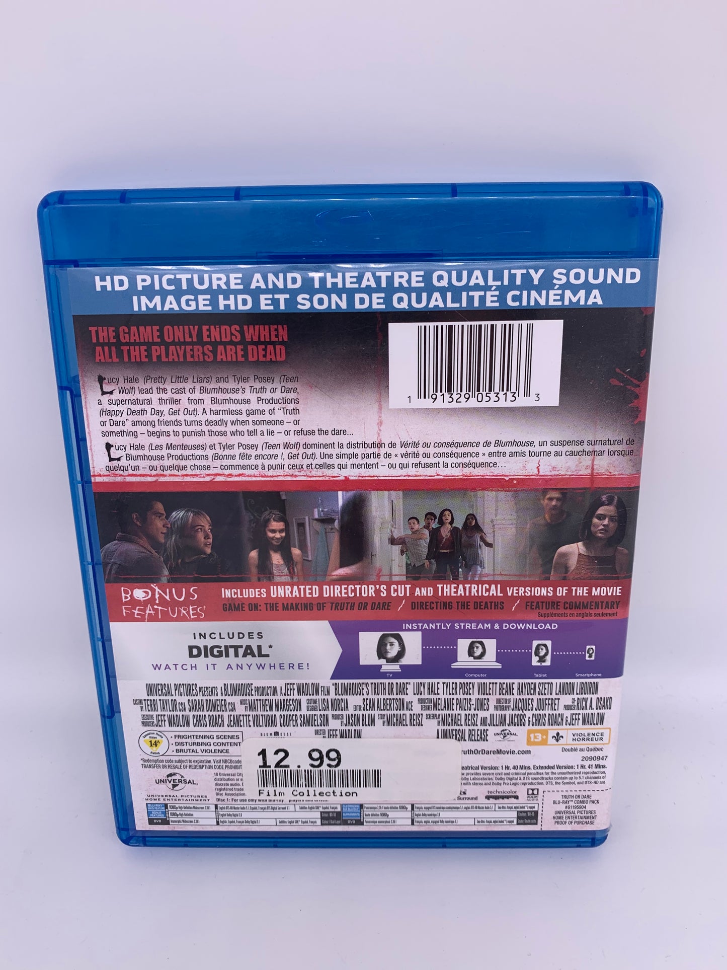 FiLM BLU-RAY | VERiTE OU CONSEQUENCE [TRUTH OR DARE]