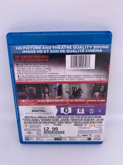FiLM BLU-RAY | VERiTE OU CONSEQUENCE [TRUTH OR DARE]