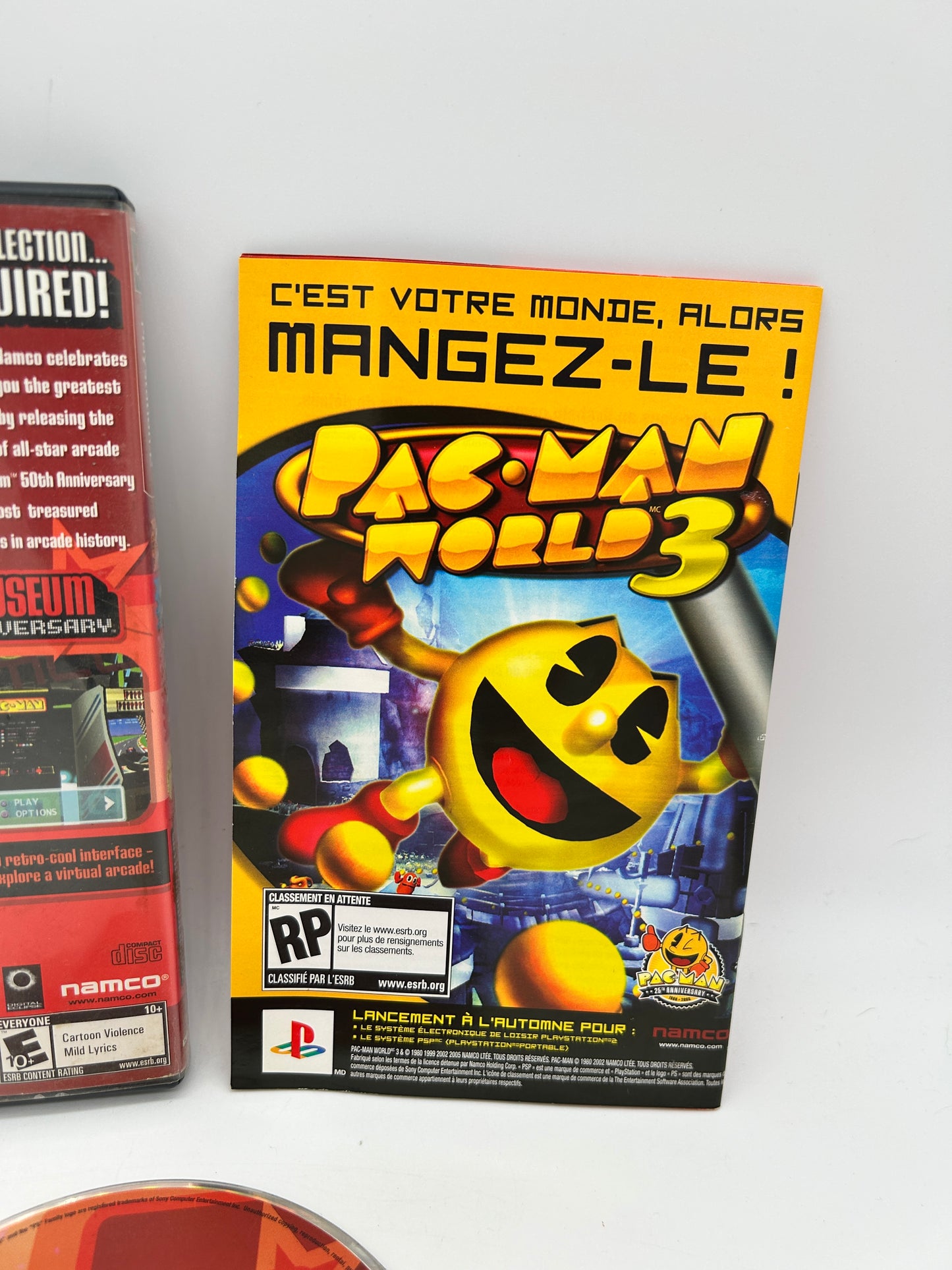 SONY PLAYSTATiON 2 [PS2] | NAMCO MUSEUM 50TH ANNiVERSARY | GREATEST HiTS