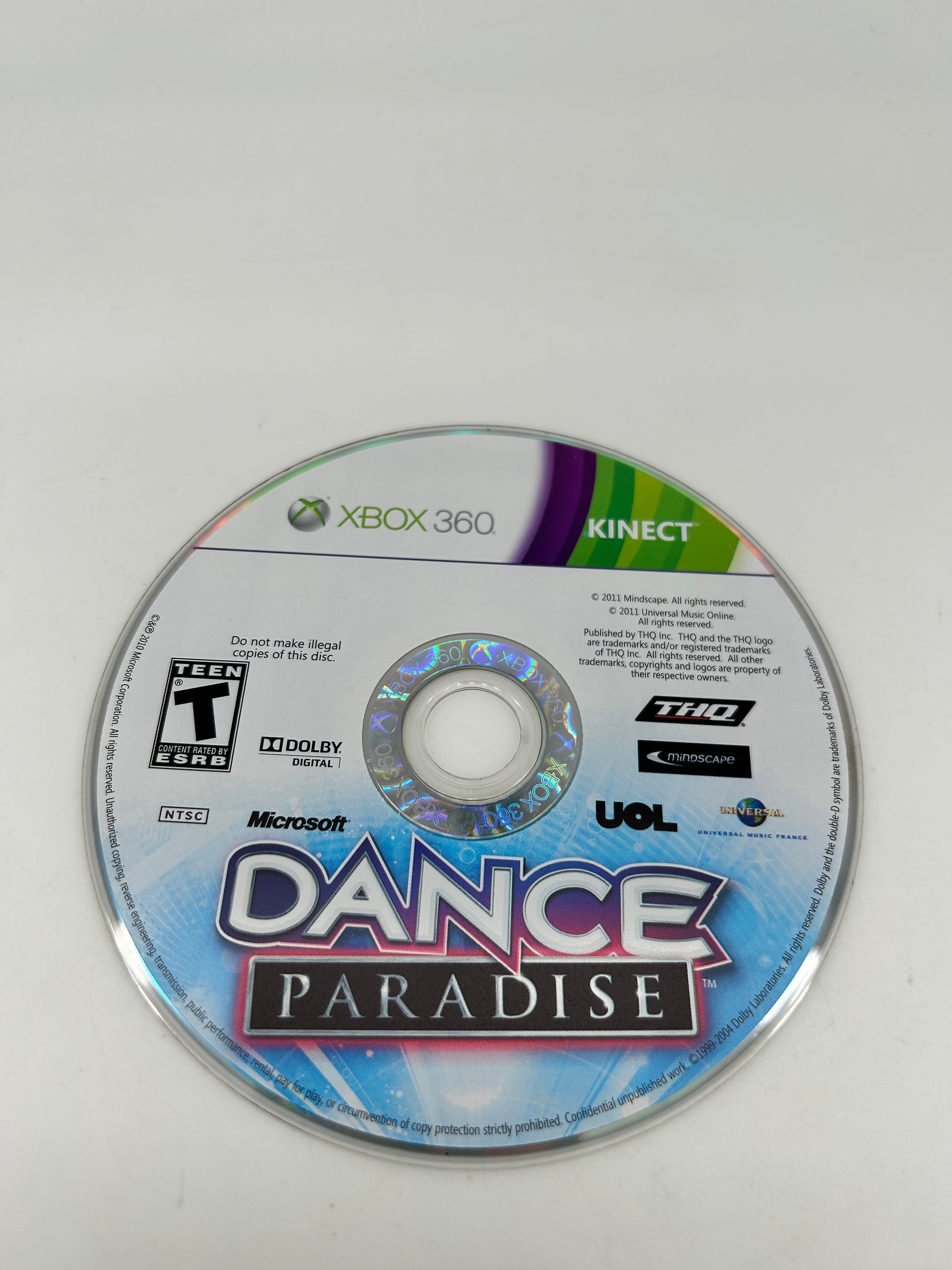 PiXEL-RETRO.COM : MICROSOFT XBOX 360 COMPLETE CIB BOX MANUAL GAME NTSC DANCE PARADISE