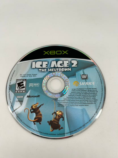 PiXEL-RETRO.COM : MICROSOFT XBOX COMPLETE CIB BOX MANUAL GAME NTSC ICE AGE 2THE MELTDOWN