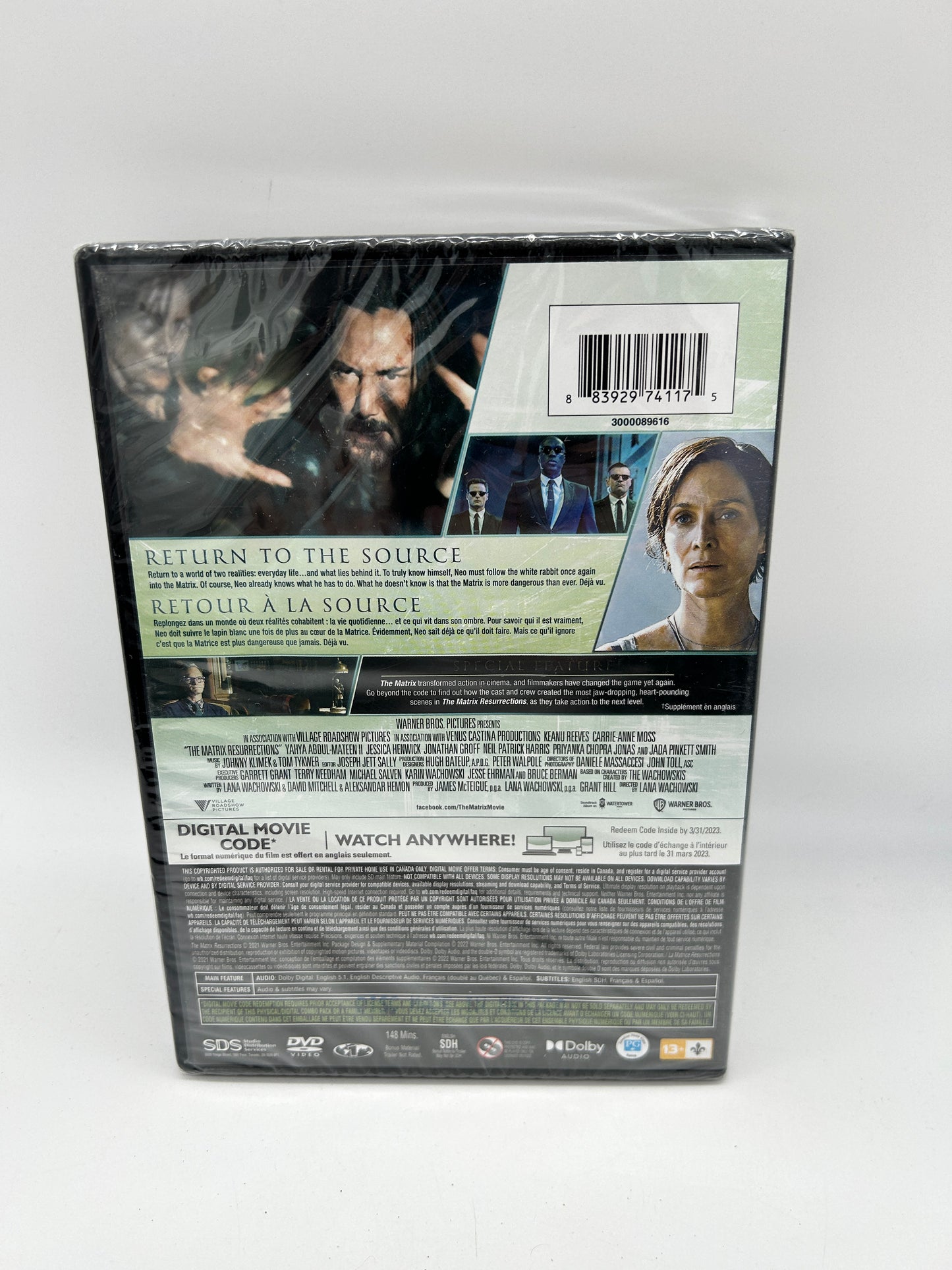 FiLM DVD | LA MATRiCE RESURRECTiONS [THE MATRiX]