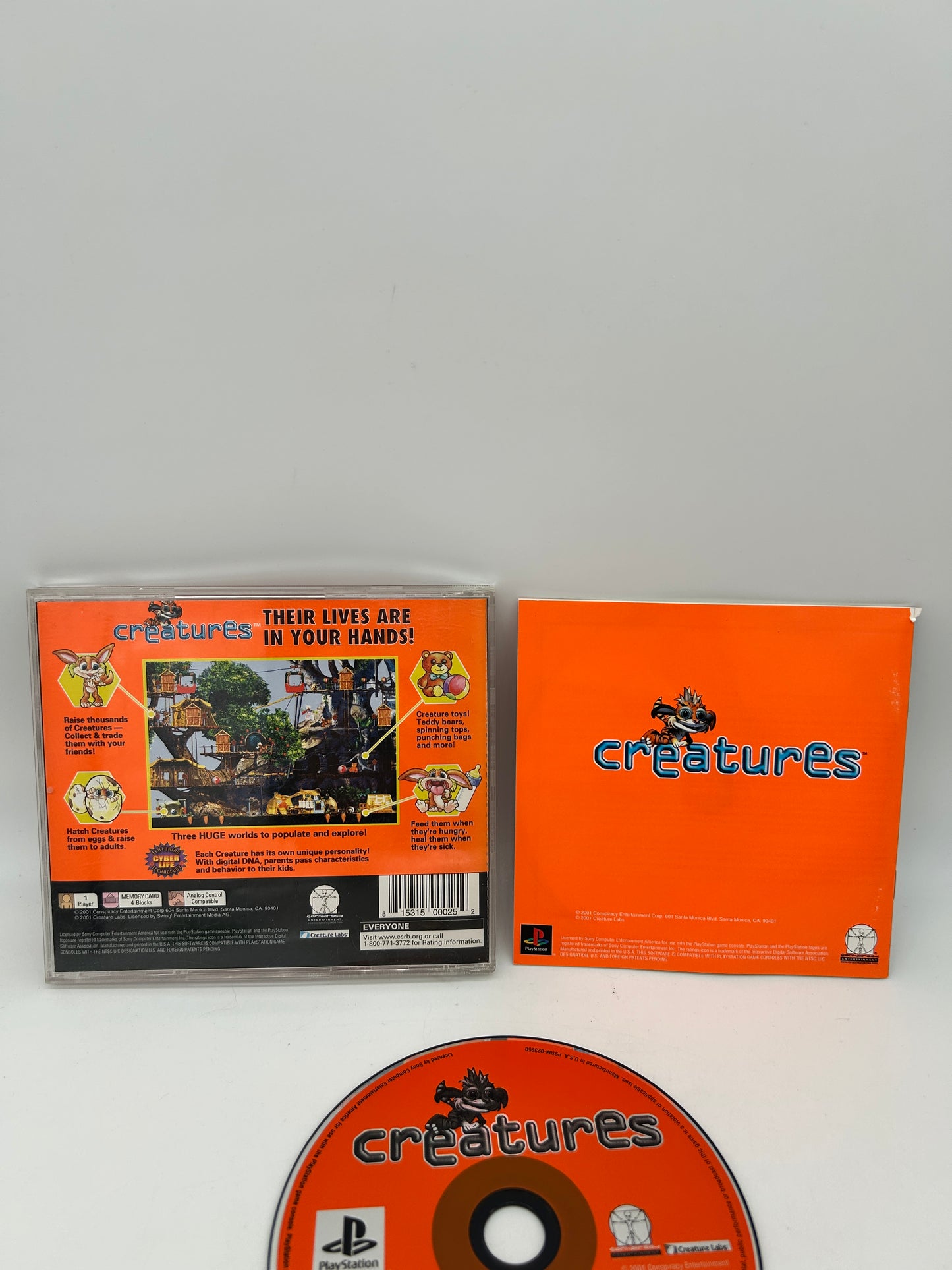SONY PLAYSTATION [PS1] | CREATURES
