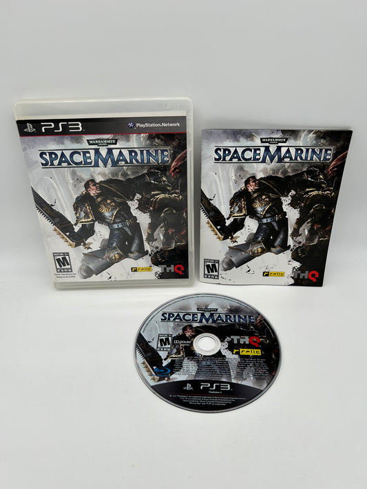 PiXEL-RETRO.COM : SONY PLAYSTATION 3 (PS3) COMPLETE IN BOX CIB MANUAL GAME NTSC WARHAMMER 40000 SPACE MARINE