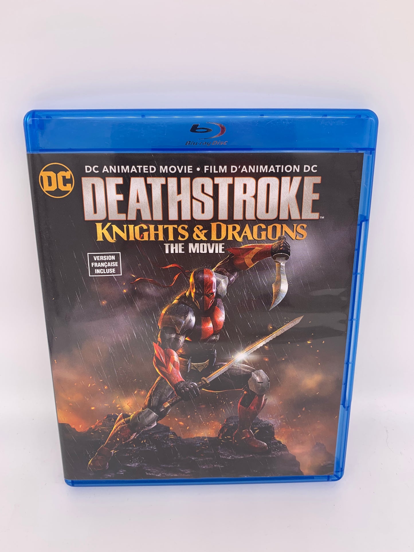 Movie BLU-RAY + DVD | DEATHSTROKE KNiGHTS &amp; DRAGONS THE MOViE