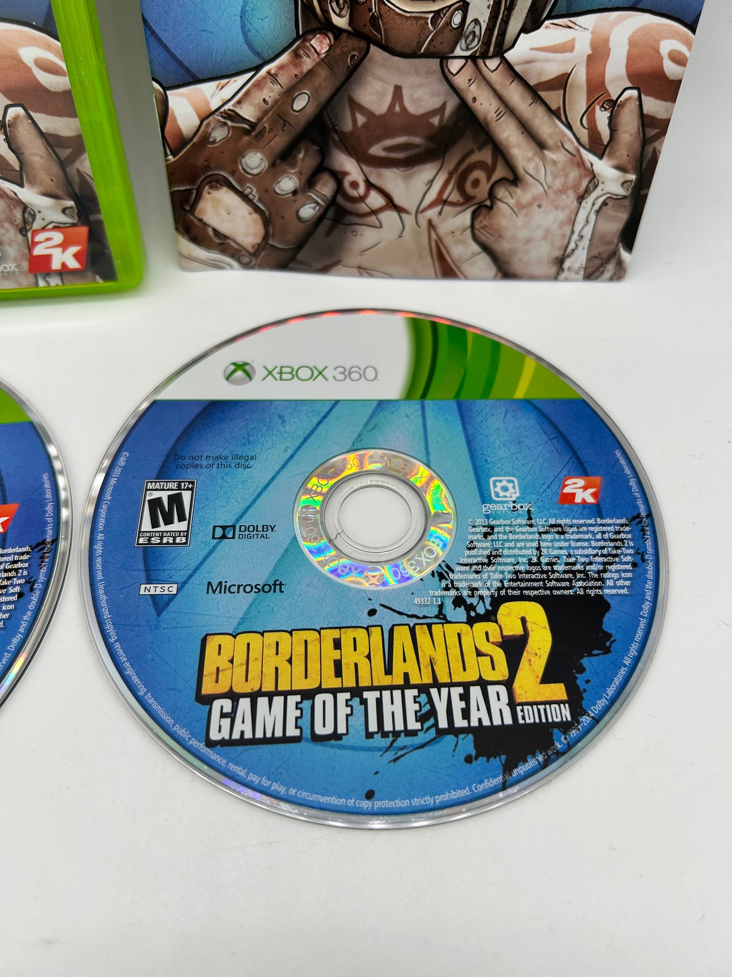 MiCROSOFT XBOX 360 | BORDERLANDS 2 | GAME OF THE YEAR EDiTiON