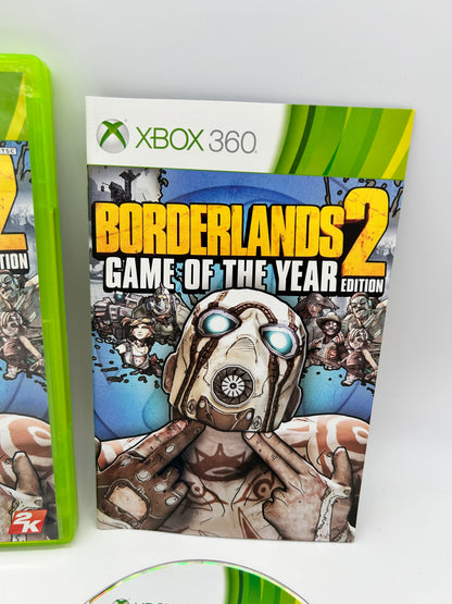 MiCROSOFT XBOX 360 | BORDERLANDS 2 | GAME OF THE YEAR EDiTiON