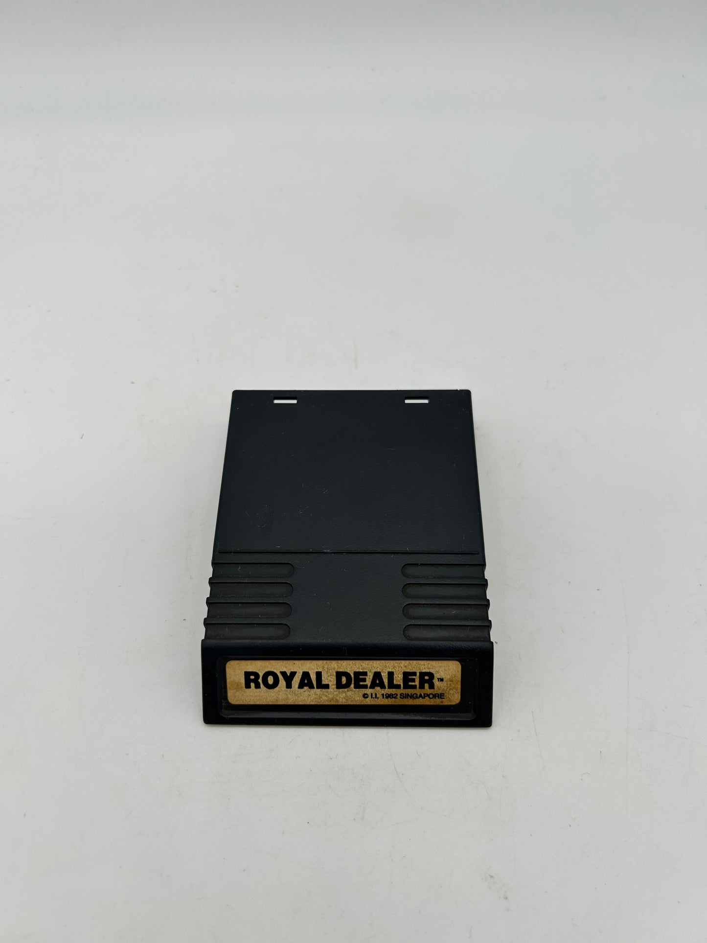 PiXEL-RETRO.COM : INTELLIVISION GAME, OVERLAY NTSC ROYAL DEALER
